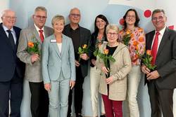 Das Foto zeigt die neu gewählte Vertreterverammlung des Caritasverbandes Bruchsal e.V.
